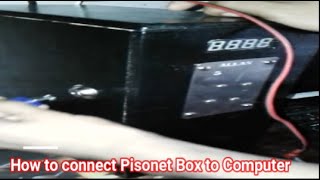 How to connect Pisonet Timer Box on PC  Pisonet Box Single PisoLimaUniversal Coin Slot [upl. by Sisak]