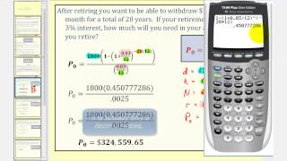 Payout Annuity Formula  Part 1 [upl. by Raasch314]