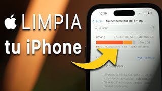 El MEJOR Modo de Limpiar el Almacenamiento en tu iPhone [upl. by Ellivnarg]