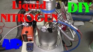 DIY Air Liquefier Build Liquid Nitrogen Generator [upl. by Hallsy]