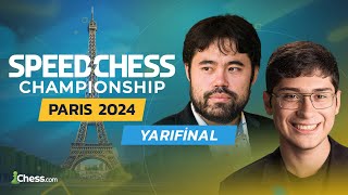 YARI FİNAL  Hikaru Nakamura Vs Alireza Firouzja  Speed Chess Championship 2024 [upl. by Luana]