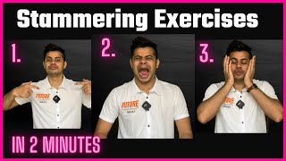 Stammering  3 Exercise Which Gives Instant Result in 2 Minutes Tried amp Proven [upl. by Euqinaj]