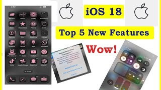 iOS 18 Top 5 New Features iphone Tamil  VividTech [upl. by Darce]