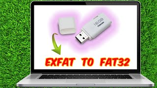 The Secret to Converting from exFat to Fat32  Converting from exFat to Fat32 [upl. by Elleynod]