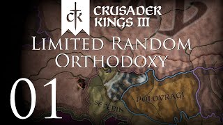 Crusader Kings III  Limited Random Orthodoxy  Episode 01 [upl. by Tnahsarp]