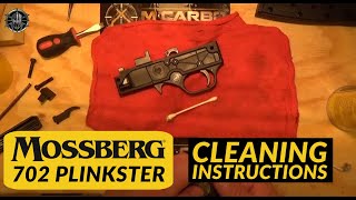 Mossberg 702 Plinkster Cleaning [upl. by Haissem]