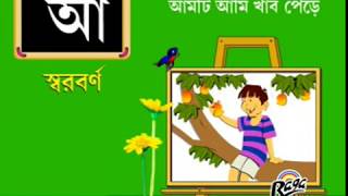 Bangla Letters with pronunciation বাংলা বর্ণ উচ্চারণ বাংলা বর্নমালা স্বরবর্ন [upl. by Annoed]