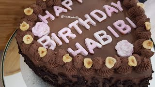 قاتو المناسبات 🌹🌹Gateau de réveillon وطريقة تحضير الجنواز بطرق سهلة مهما كان حجم القالب لديك [upl. by Garold]