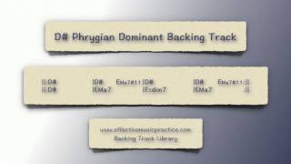 D Phrygian Dominant Backing Track [upl. by Toffey]