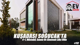 KUŞADASI SOĞUCAKTA SATILIK 41 MÜSTAKİL LÜKS VİLLA  KUŞADASI SATILIK VİLLA 112 4K [upl. by Salba]