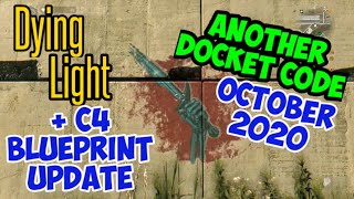 Dying Light Another Docket Code October 2020 And C4 Blueprint Update EXPIRED [upl. by Sowell]