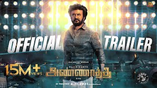 Annaatthe  Official Trailer  Rajinikanth  Sun Pictures Siva Nayanthara Keerthy Suresh DImman [upl. by Nhguahs]