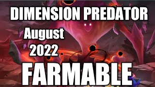 Dimension Predator August 2022 Fire Element Summoners War  Dimension Hole [upl. by Kean245]