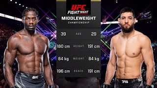 Jared Cannonier vs Nassourdine Imavov Full Fight  UFC Fight Night [upl. by Eolhc611]