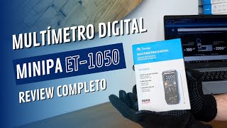 Review de Equipamento  Multímetro Minipa ET1050  Tela LED [upl. by Larry]