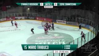 DEL2 12092014  Starbulls Rosenheim vs Eispiraten Crimmitschau 41 [upl. by Enniroc406]