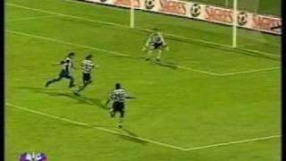 Porto  1 x Sporting  1 de 20002001 Supertaça 1 jogo [upl. by Zea]