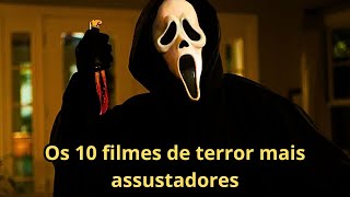 Os 10 Filmes de Terror Mais Assustadores [upl. by Hakym]