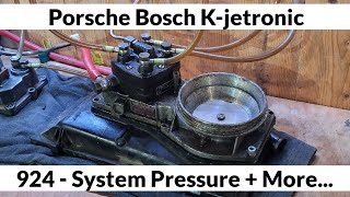 Porsche Bosch Kjetronic  924 System Pressure  More [upl. by Infeld]