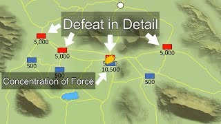 Defeat in Detail A Strategy to Defeating Larger Armies [upl. by Edyaw]