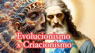 Criacionismo x evolucionismo [upl. by Mikes]