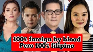 Mga Artistang Filipino na pure dugong foreigner pala [upl. by Attah]