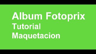 Tutorial Fotoprix [upl. by Ymmat588]