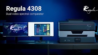 Dualvideo spectral comparator Regula 4308 English Subtitles [upl. by Desimone]