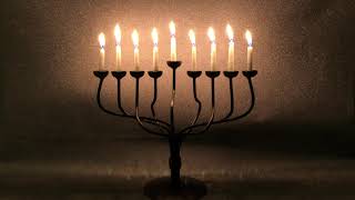 Eighth Night of Hanukkah candles in a menorah [upl. by Ranzini559]