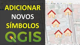 Como Adicionar Novas Simbologias no QGIS Símbolos SVG [upl. by Parris]