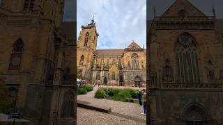 Beautiful France church of St Martin Colmar [upl. by Elyac]