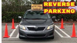 Driving lessonHow to Park in ReverseLearning to DriveCar [upl. by Ydnas78]