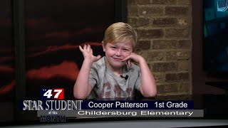 Star Student Cooper Patterson  101424 [upl. by Thrasher]