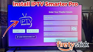 How to Install IPTV Smarters Pro on Firestick in 2024 [upl. by Aicilev498]