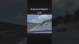 Tutto nella norma in autostrada oggi auto corsa gara Bugatti autostrada f1 [upl. by Llecram]