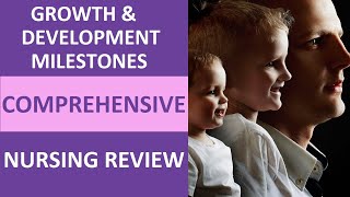 Growth amp Development Milestones and Stages COMPREHENSIVE Pediatric Nursing NCLEX Review [upl. by Lau902]