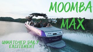 Max Out Your Day The Moomba Max WakeSurf Boat for Unmatched Daily Excitement  Woodard Marine [upl. by Eadwine]