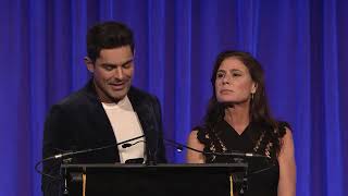 NBR Gala 2024 — NBR Best Ensemble Winners Zac Efron amp Maura Tierney of THE IRON CLAW [upl. by Thorvald640]